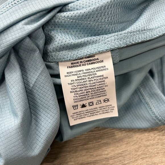 Nike Running Shorts Sz XL Mens Dri Fit Stride 7" 2 in 1 Turquoise Teal $65 - Picture 9 of 11